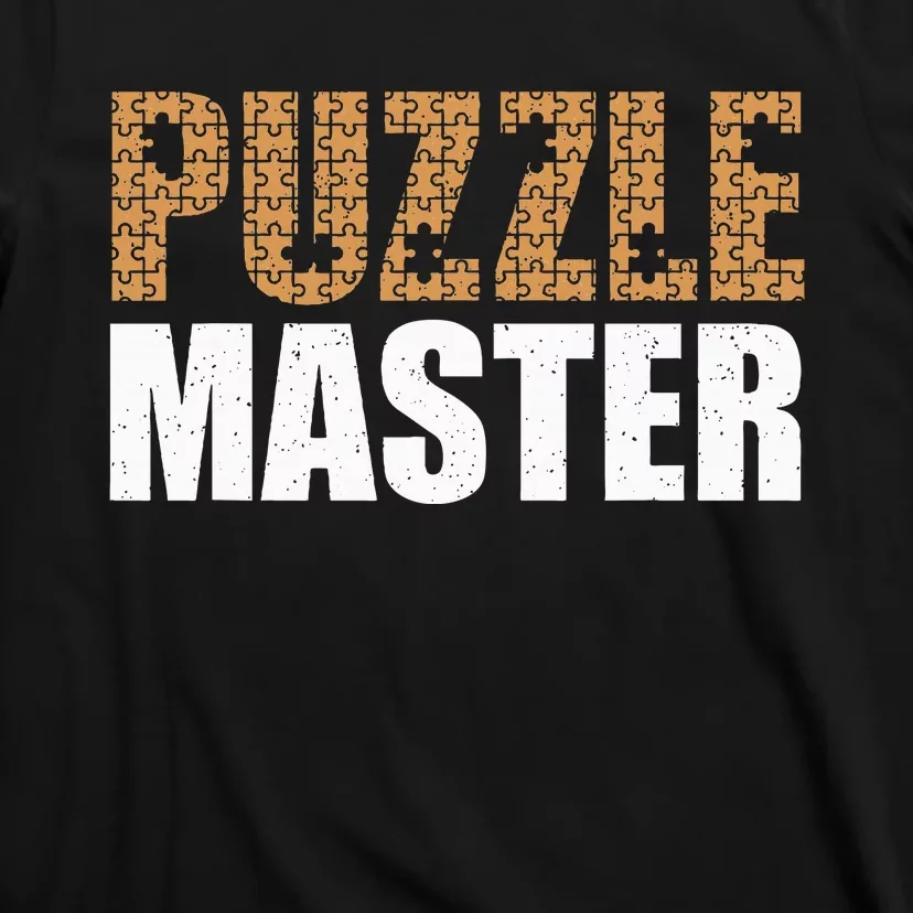 Cool Puzzle Master Jigsaw Piece Puzzle Lovers T-Shirt