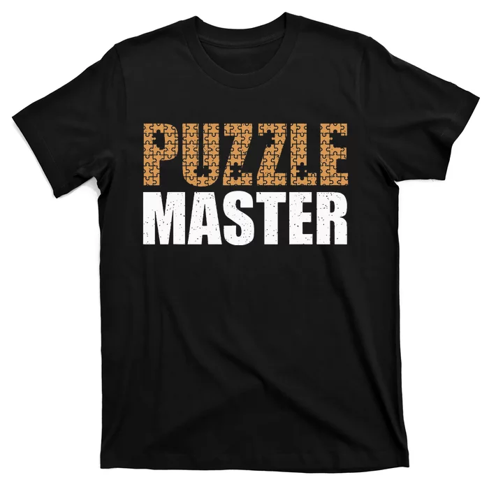 Cool Puzzle Master Jigsaw Piece Puzzle Lovers T-Shirt