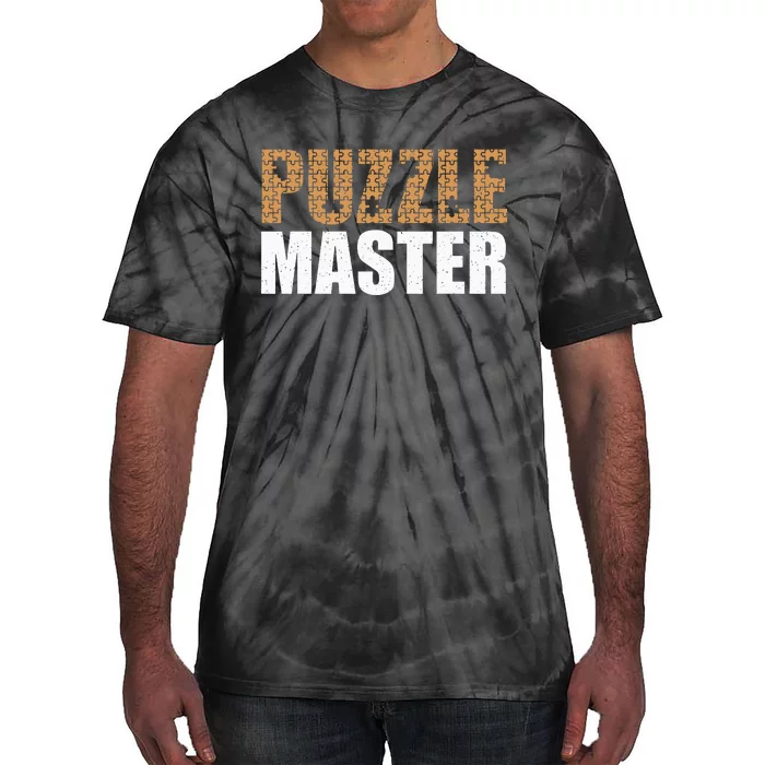 Cool Puzzle Master Jigsaw Piece Puzzle Lovers Tie-Dye T-Shirt