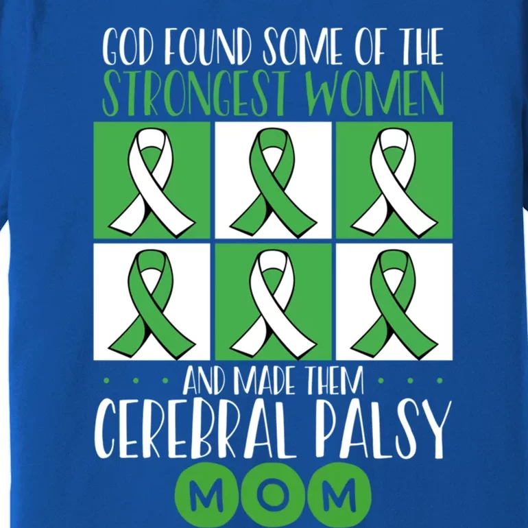 Cerebral Palsy Mom Cerebral Palsy Support Squad Great Gift Premium T-Shirt