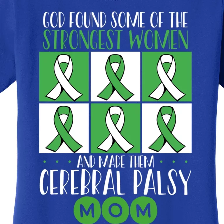 Cerebral Palsy Mom Cerebral Palsy Support Squad Great Gift Women's T-Shirt