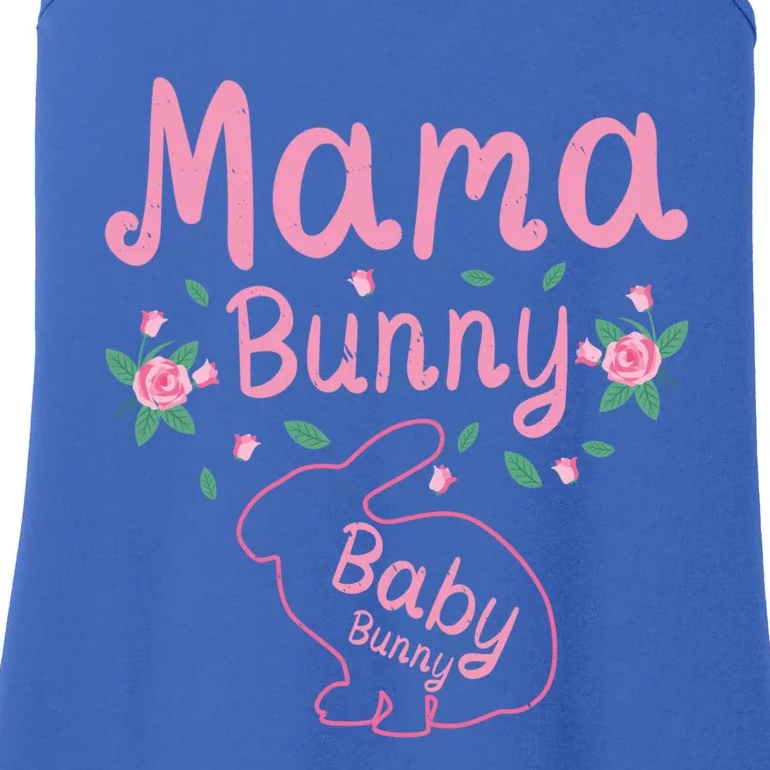 Cute Pregnant Mama Bunny Tee Bunny Cute Gift Ladies Essential Tank