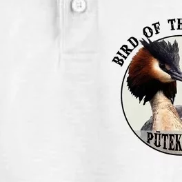 Cute Puteketeke New ZealandS Bird Of The Century Flower Dry Zone Grid Performance Polo