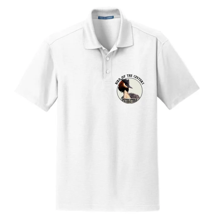 Cute Puteketeke New ZealandS Bird Of The Century Flower Dry Zone Grid Performance Polo