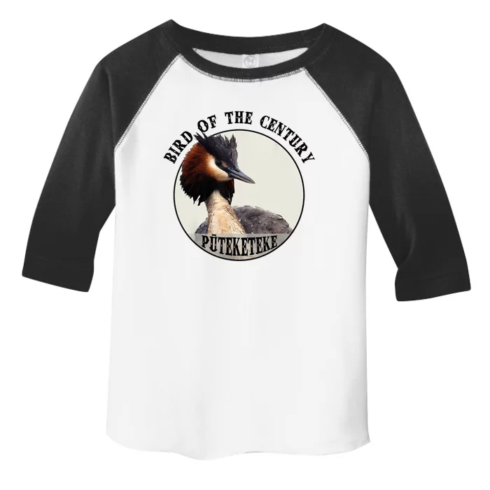 Cute Puteketeke New ZealandS Bird Of The Century Flower Toddler Fine Jersey T-Shirt