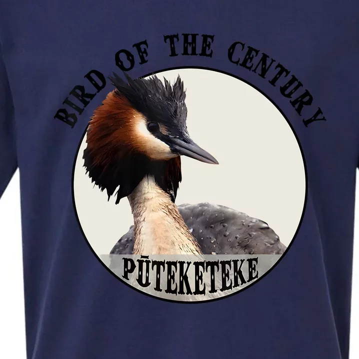 Cute Puteketeke New ZealandS Bird Of The Century Flower Sueded Cloud Jersey T-Shirt