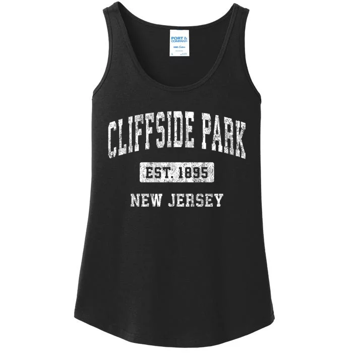 Cliffside Park New Jersey Nj Vintage Sports Ladies Essential Tank