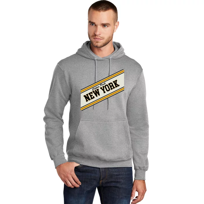 Clifton Park New York Varsity Logo Hoodie