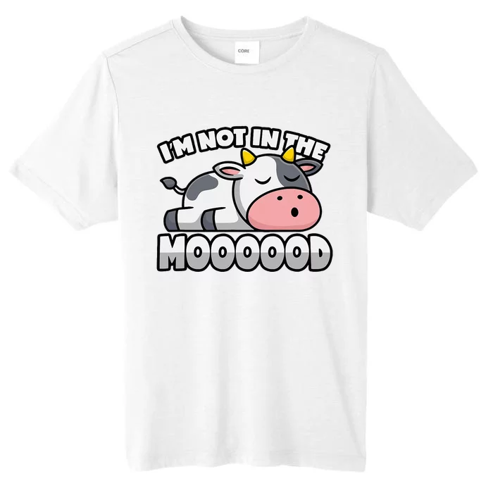 Cow Pun Not In The Mood Calf & Cattle ChromaSoft Performance T-Shirt