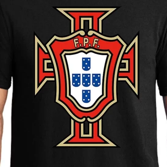 Cool Portugal National Soccer Logo Pajama Set