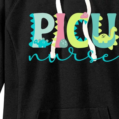 Cute Picu Nurse Pediatric Intensive Care Unit Gift Women's Fleece Hoodie