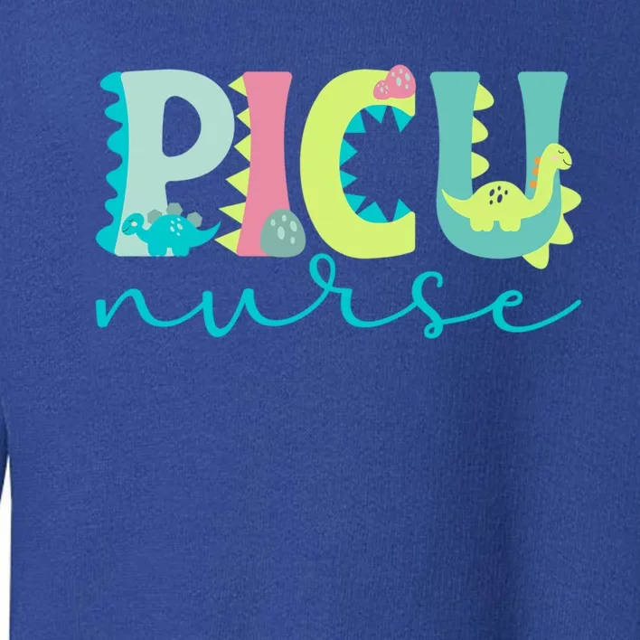 Cute Picu Nurse Pediatric Intensive Care Unit Gift Toddler Sweatshirt