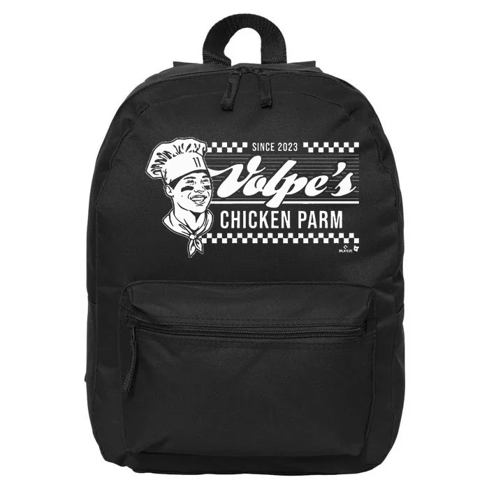 Chicken Parm New York Baseball 16 in Basic Backpack