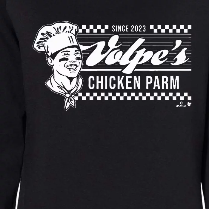 Chicken Parm New York Baseball Womens California Wash Sweatshirt