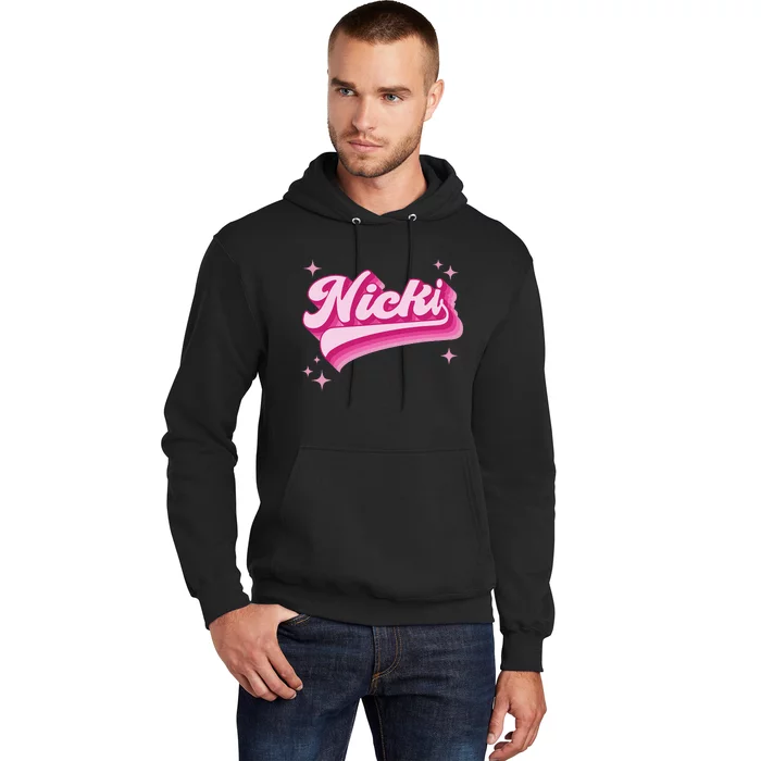 Cool Personalized Name Nicki Hoodie