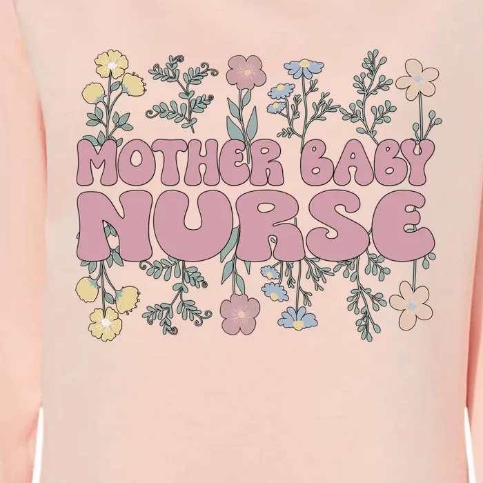 Cute Postpartum Nursing For A Groovy Motherbaby Nurse Womens California Wash Sweatshirt