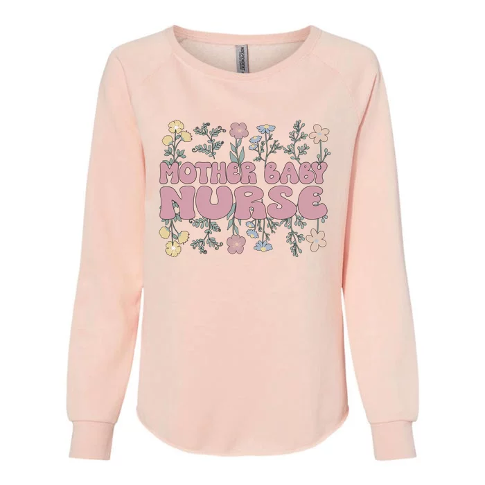 Cute Postpartum Nursing For A Groovy Motherbaby Nurse Womens California Wash Sweatshirt