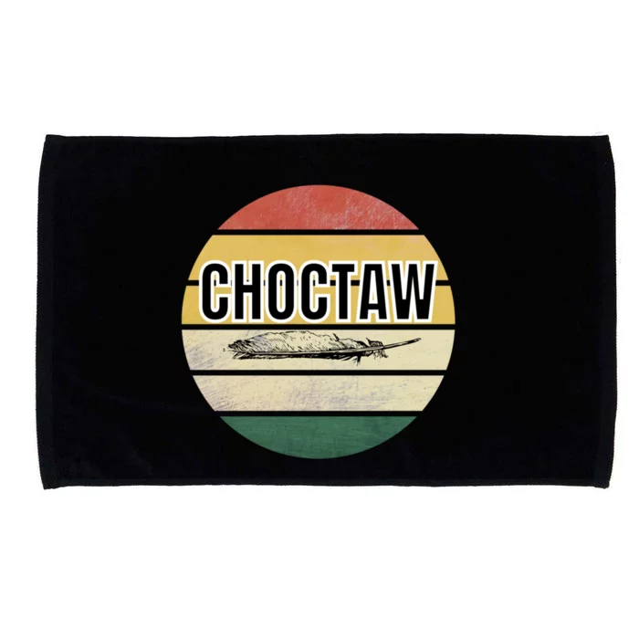 Choctaw Pride Native American Tribe Indigenous Unisex Funny Gift Microfiber Hand Towel