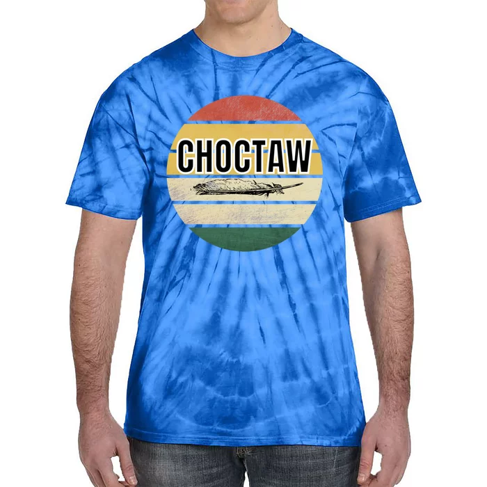 Choctaw Pride Native American Tribe Indigenous Unisex Funny Gift Tie-Dye T-Shirt