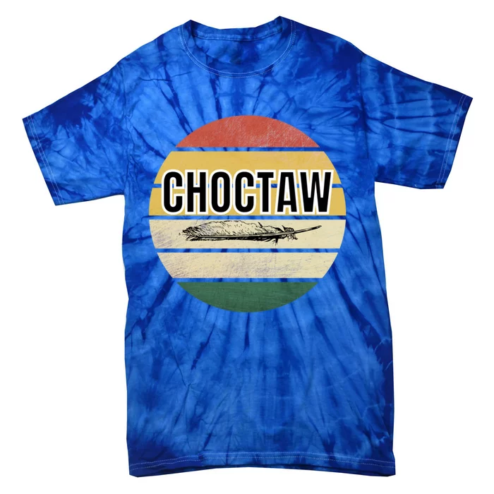 Choctaw Pride Native American Tribe Indigenous Unisex Funny Gift Tie-Dye T-Shirt