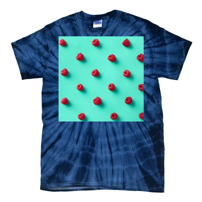 Colorful pattern of raspberries Tie-Dye T-Shirt