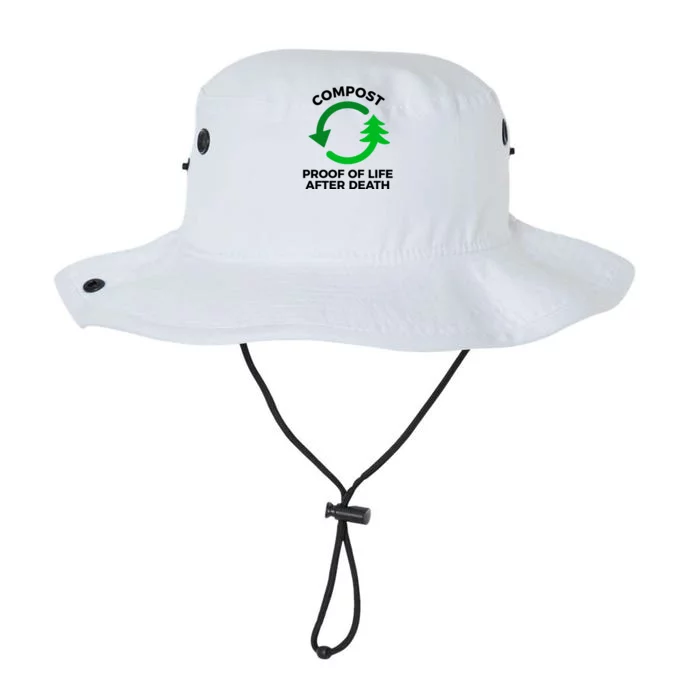 Compost Proof Of Life After Death Composting Gift Legacy Cool Fit Booney Bucket Hat