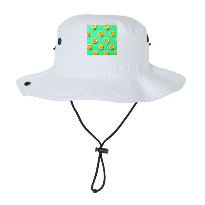 Colorful Pattern of Fresh Orange Slices Legacy Cool Fit Booney Bucket Hat