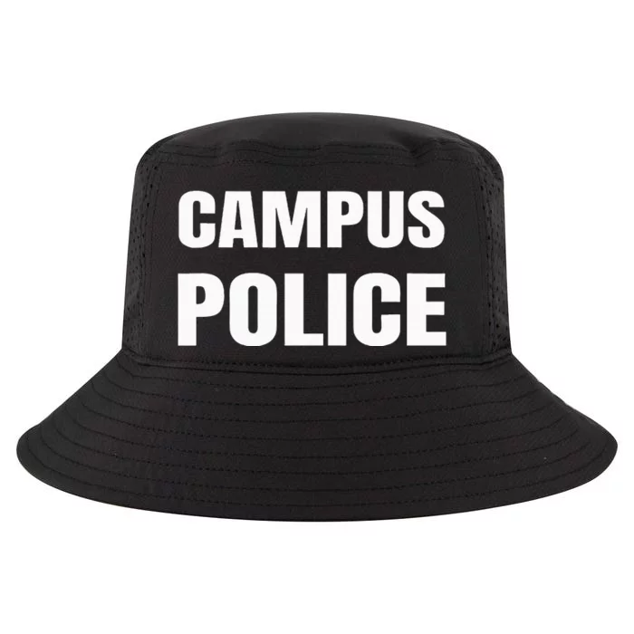 Campus Police Officer University Policeman Security Uniform Cool Comfort Performance Bucket Hat