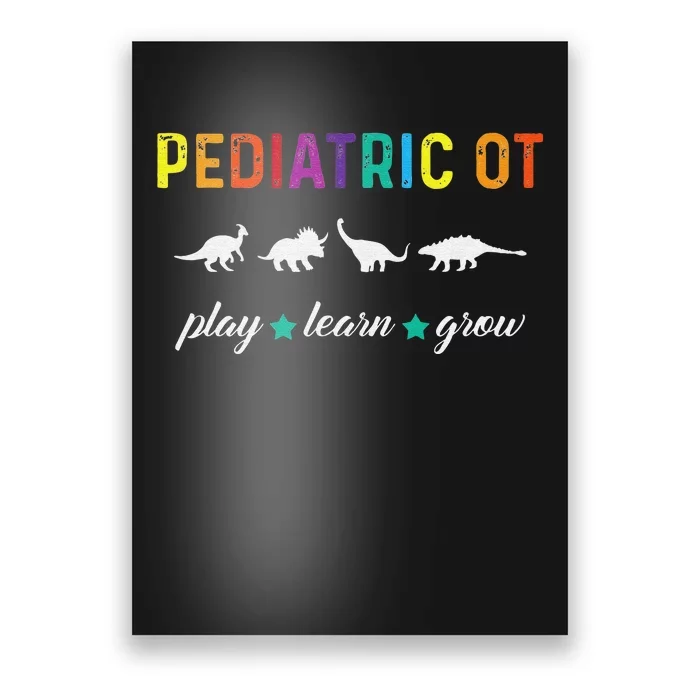 Cute Pediatric Occupational Therapy Poster