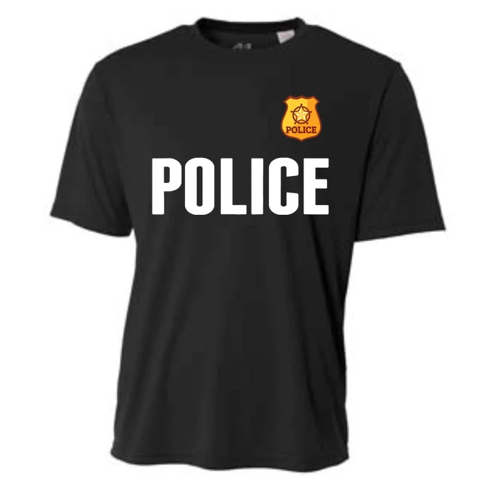 Cop Policeman Officer Halloween Costume Cooling Performance Crew T-Shirt