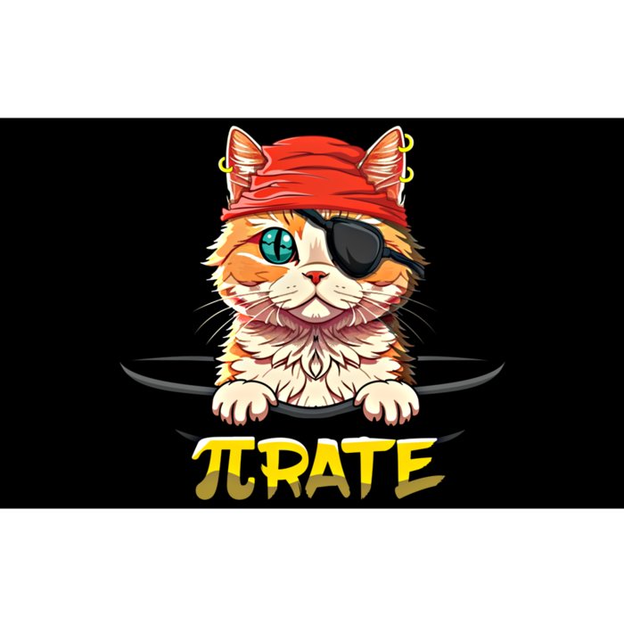 Cat Pirate Pi Math Day Mathematics Happy Pi Day Gift Bumper Sticker