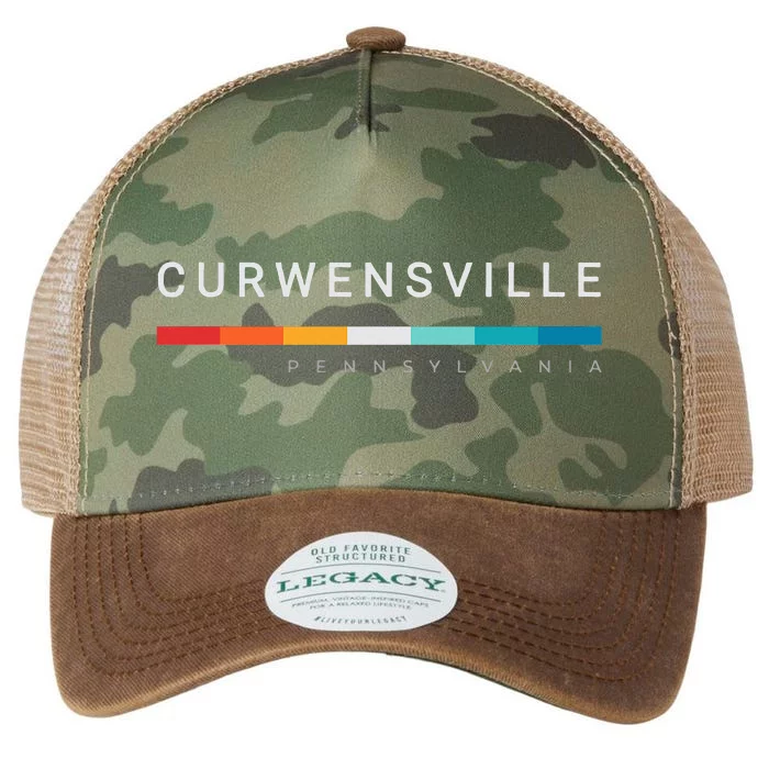 Curwensville Pa Pennsylvania Legacy Tie Dye Trucker Hat