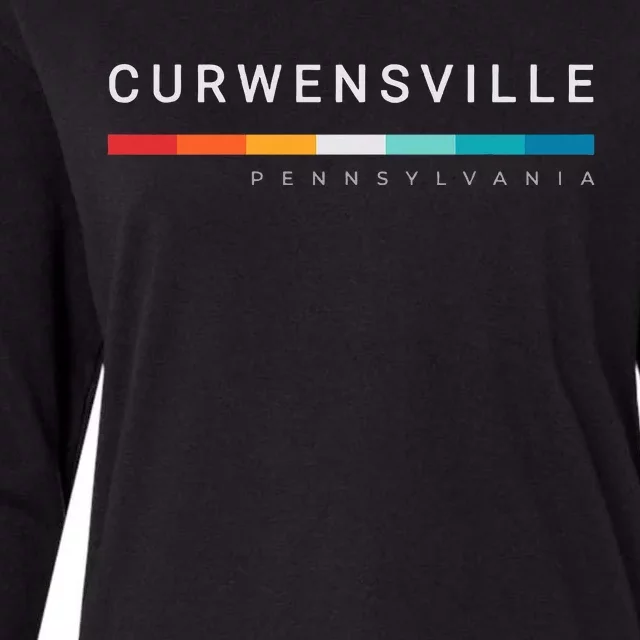 Curwensville Pa Pennsylvania Womens Cotton Relaxed Long Sleeve T-Shirt