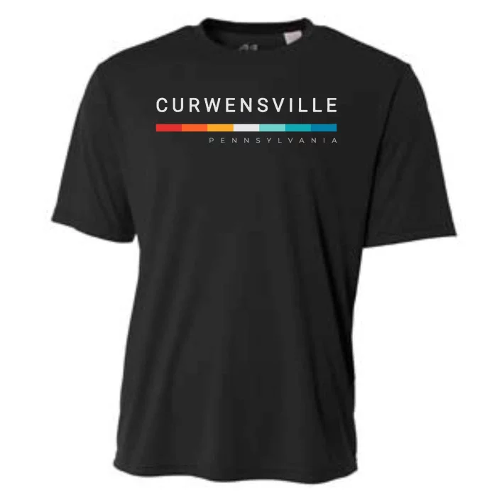 Curwensville Pa Pennsylvania Cooling Performance Crew T-Shirt