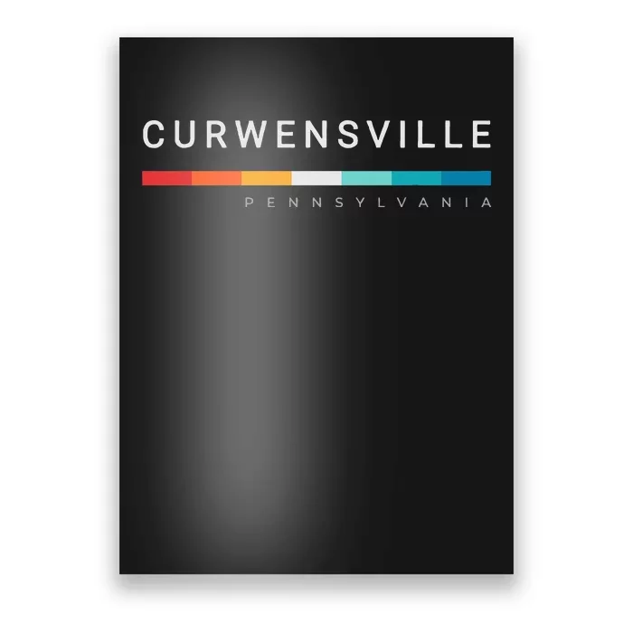 Curwensville Pa Pennsylvania Poster