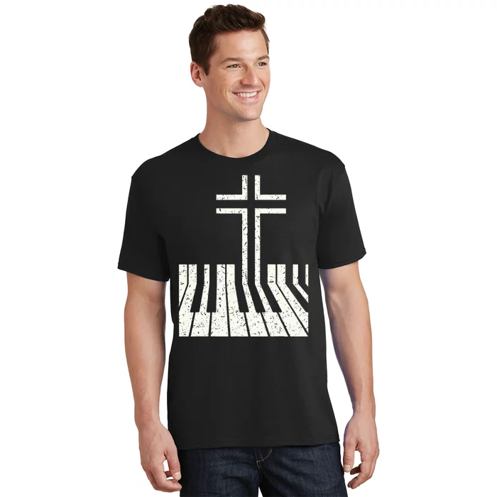 Christian Piano Player Piano Teacher Keyboard T-Shirt