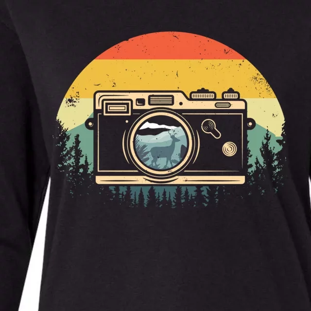 Cool Photography Photographer Camera Lover Gift Womens Cotton Relaxed Long Sleeve T-Shirt