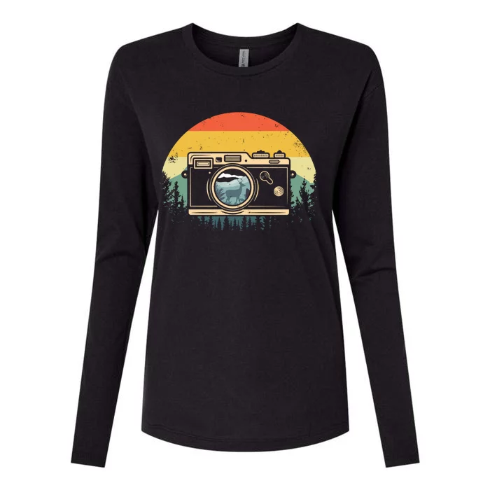 Cool Photography Photographer Camera Lover Gift Womens Cotton Relaxed Long Sleeve T-Shirt