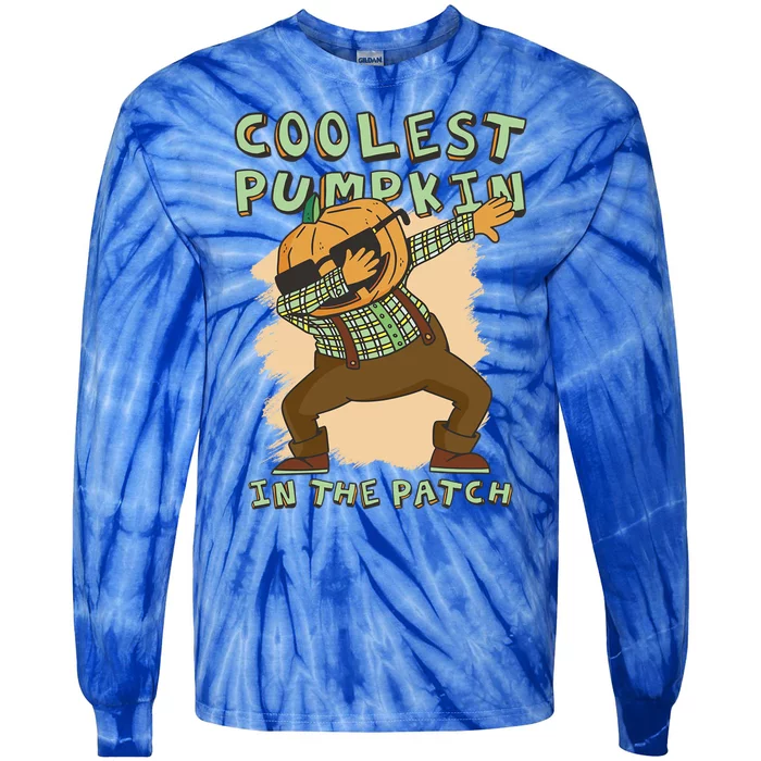 Coolest Pumpkin Patch Halloween Great Gift Tie-Dye Long Sleeve Shirt