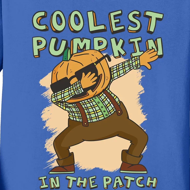 Coolest Pumpkin Patch Halloween Great Gift Kids Long Sleeve Shirt