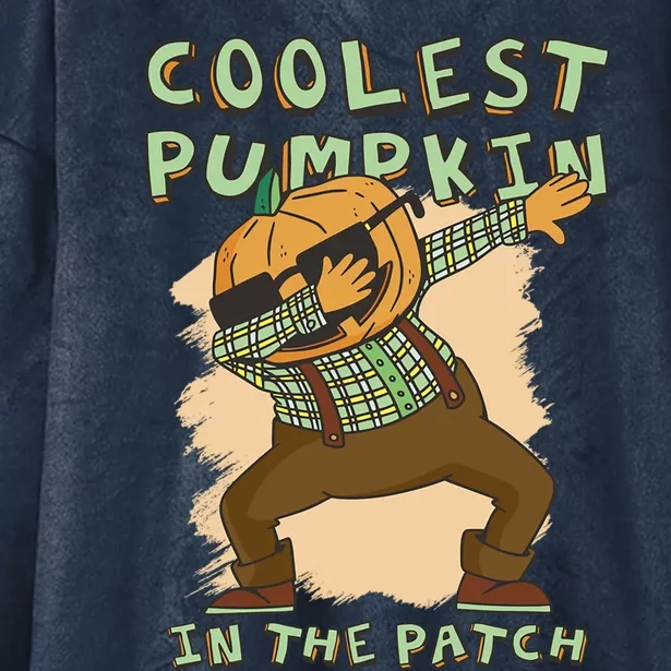 Coolest Pumpkin Patch Halloween Great Gift Hooded Wearable Blanket