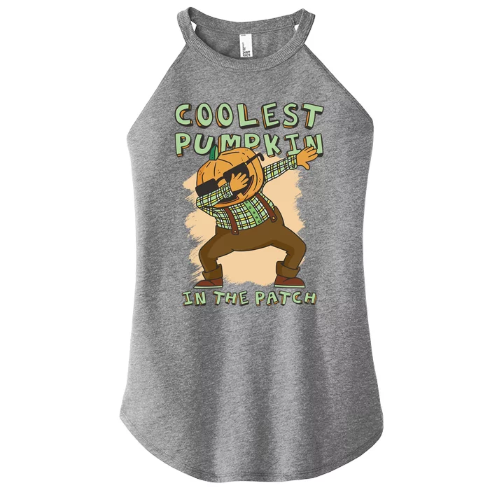 Coolest Pumpkin Patch Halloween Great Gift Women’s Perfect Tri Rocker Tank