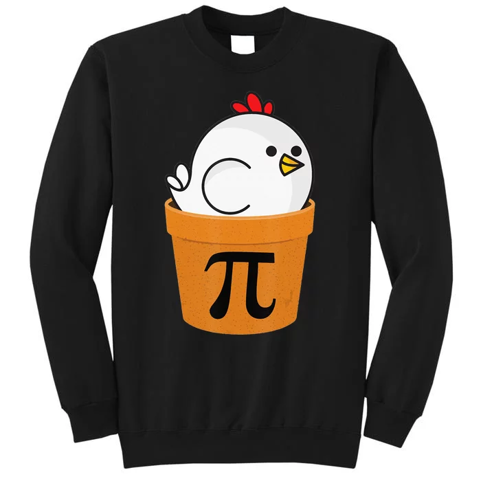 Chicken Pot Pie Pi Day Math Numbers March 3.14 Tall Sweatshirt