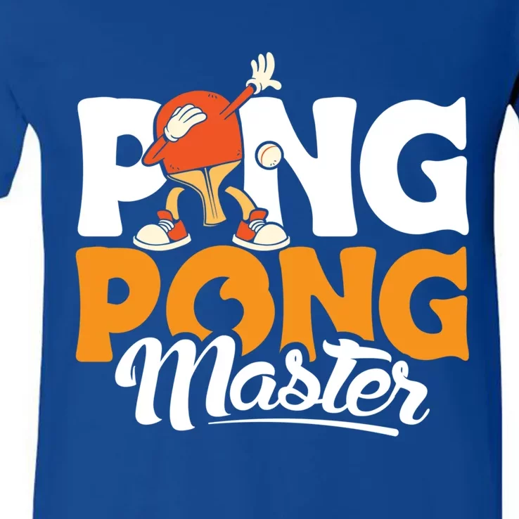 Cool Ping Pong Master For Table Tennis And Ping Pong Cool Gift V-Neck T-Shirt