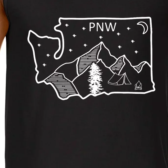 Cool Pnw Pacific Northwest Washington Comfort Colors® Tank Top