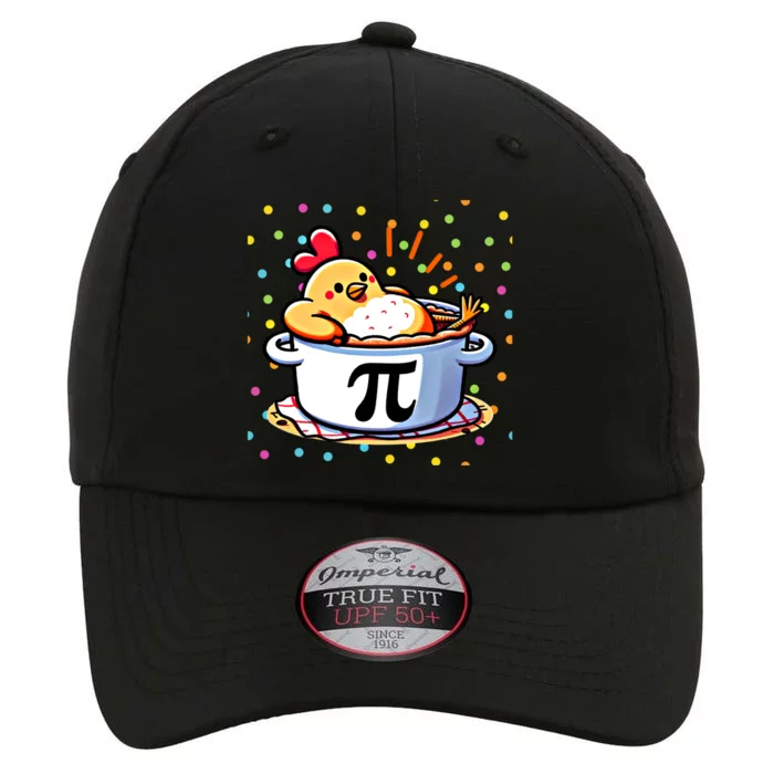 Chicken Pot Pi Funny Pi Day Math Lover Teacher Gift The Original Performance Cap