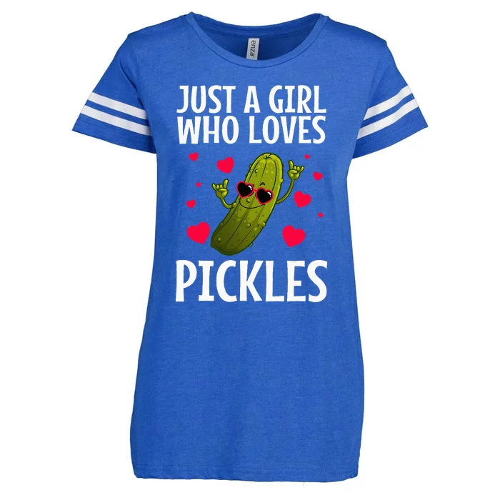 Cool Pickle Pickles Dill Pickle Cucumber Enza Ladies Jersey Football T-Shirt