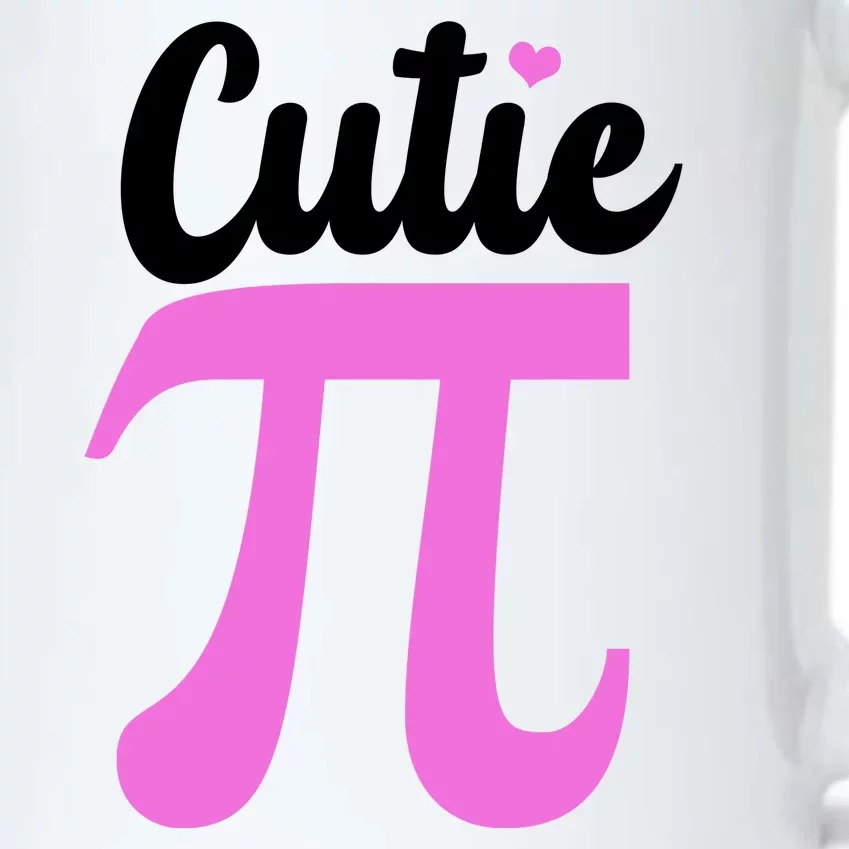 Cutie Pi Pi Day Heart Black Color Changing Mug