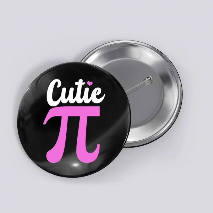 Cutie Pi Pi Day Heart Button