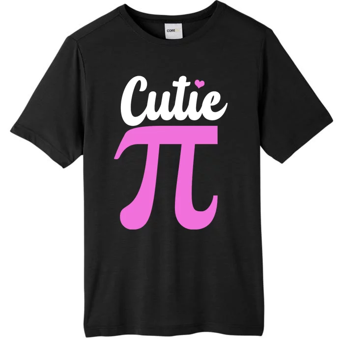 Cutie Pi Pi Day Heart ChromaSoft Performance T-Shirt